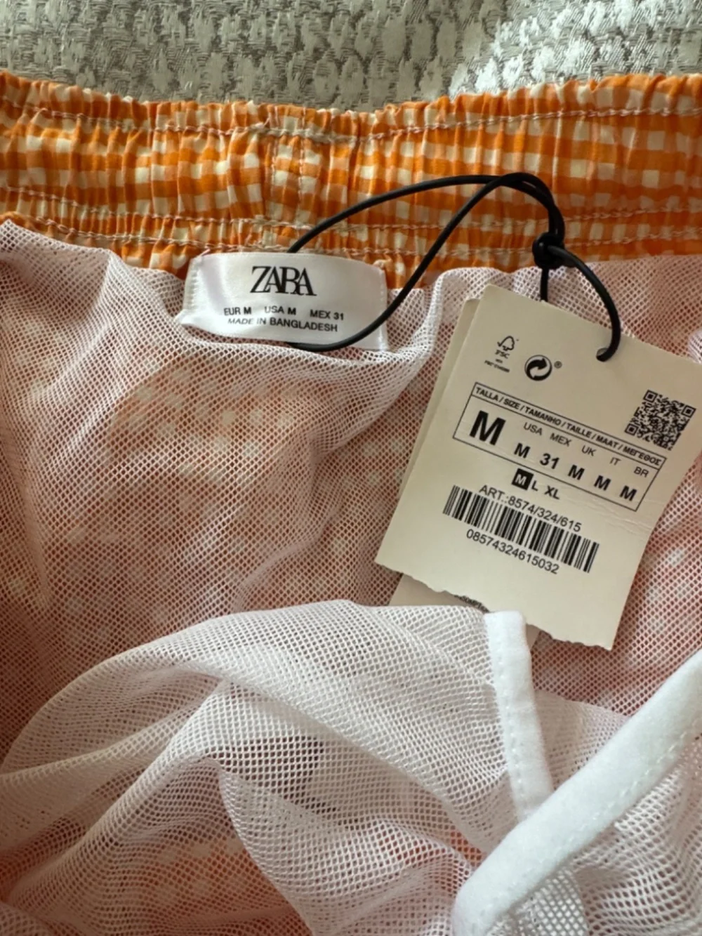 Zara men swim